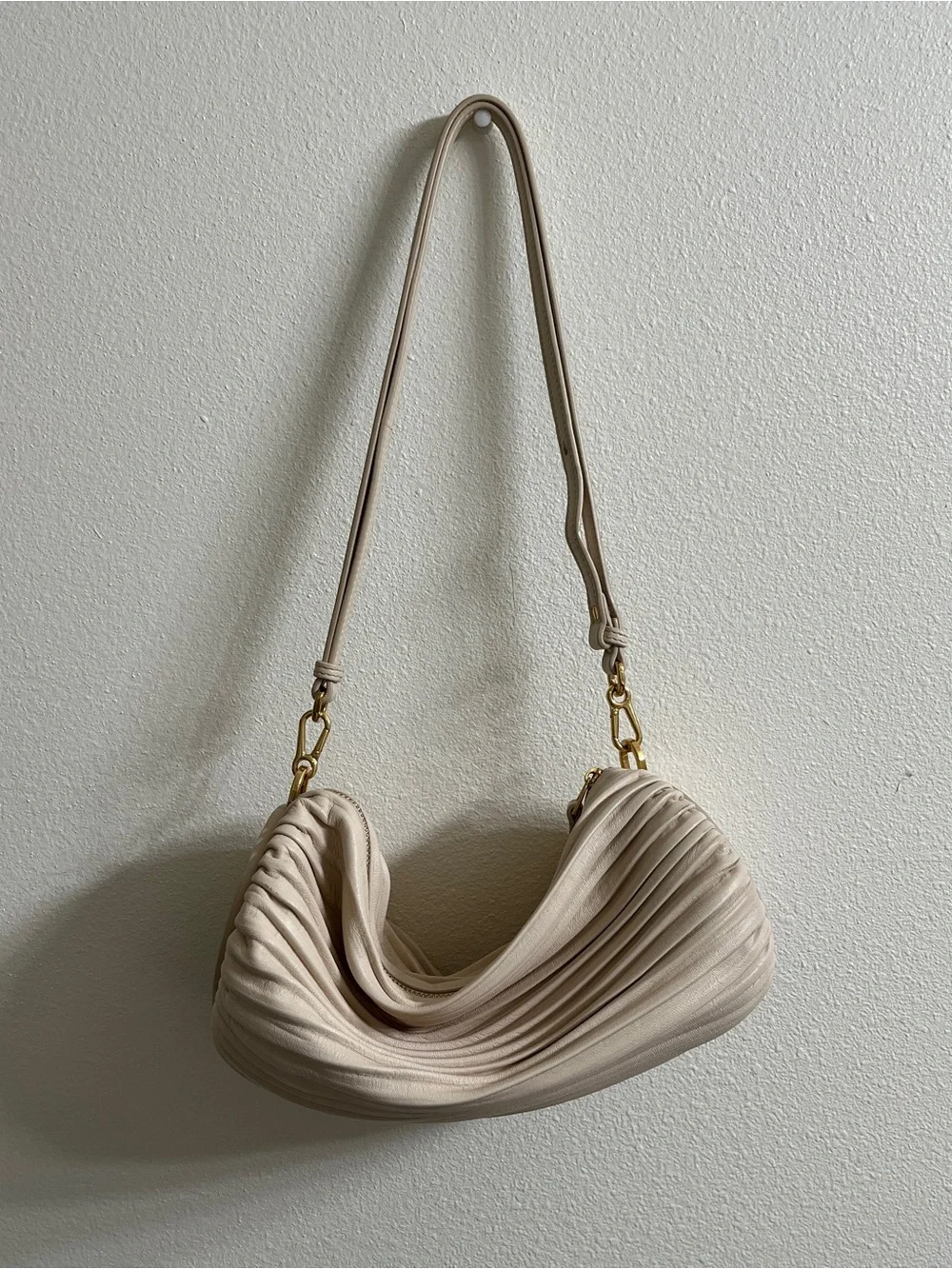 Loewe Bracelet Pouch Bag in Ivory